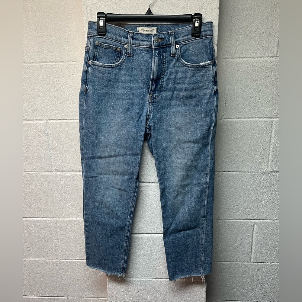 Madewell Blue Denim Jeans Size 26P - Picture 1 of 5